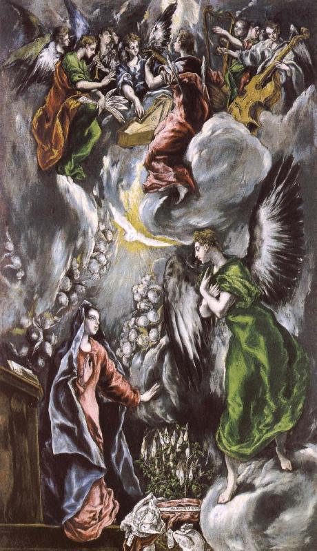 El Greco The Annuciation